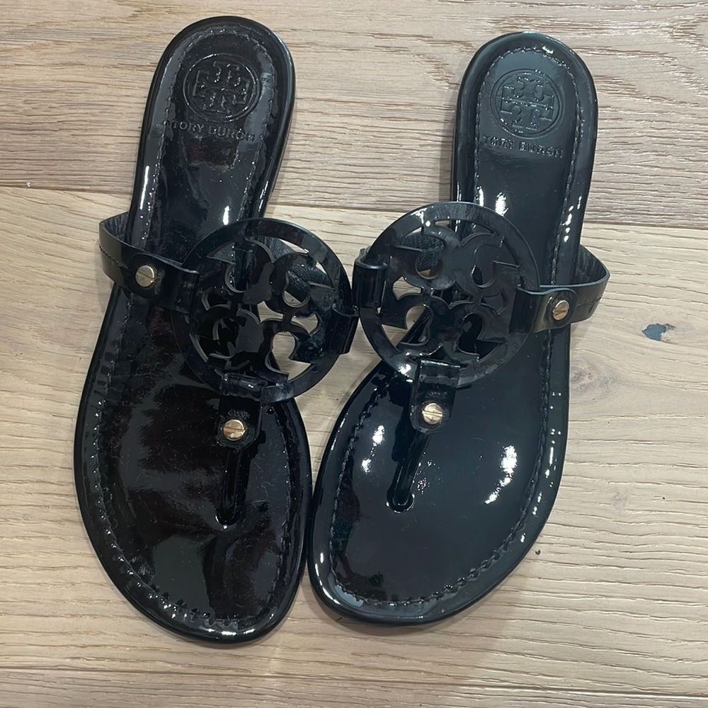 Tory Burch miller sandal size 8.5 black